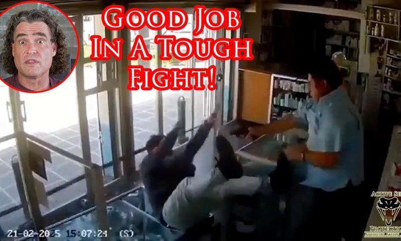 Armed Robber No Match For Pharmacy Owner