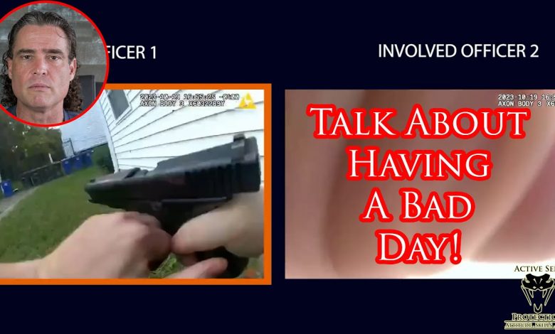 Officer Has To Overcome Being Hit And His Firearm Malfunctioning
