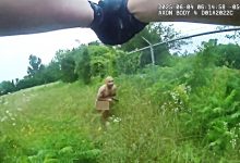 Cop Shoots Armed Naked Suspect After Foot Pursuit