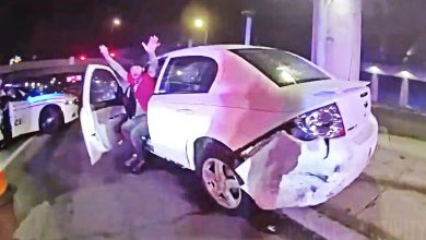 Dayton Police Ram Suspect Vehicle After Reckless Wrong Way Driving