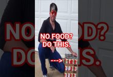 1 Week of Food for Under  Explained in 70 Seconds #shorts #foodstorage #preparedness