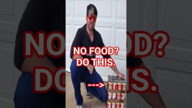 1 Week of Food for Under  Explained in 70 Seconds #shorts #foodstorage #preparedness