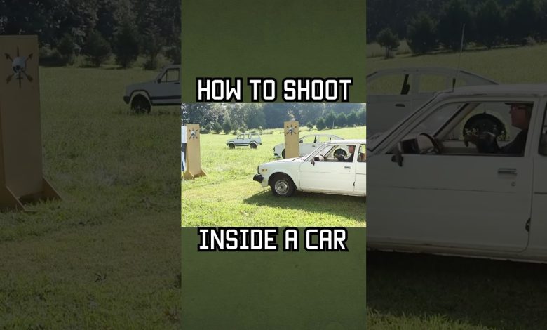 How to shoot INSIDE A CAR. #tips #shorts #car #military