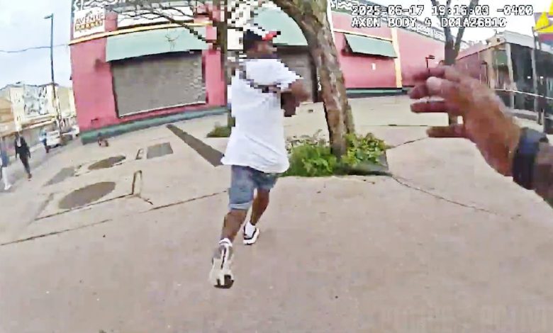 Bodycam Captures Shootout After Man Pulls Gun on Baltimore Officers