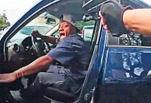 Houston Cop Shoots Suspect After Being Pinned by Vehicle