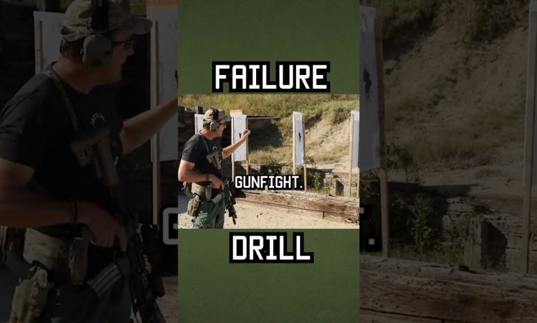 Top Combat Drills To Know: Failure Drill #tips #shorts #military