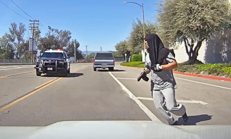Cop Shoots Armed Bank Robbery Suspect After High Speed Chase and Carjackings