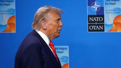 Trump arrives at a NATO summit facing an alliance shaped to his liking