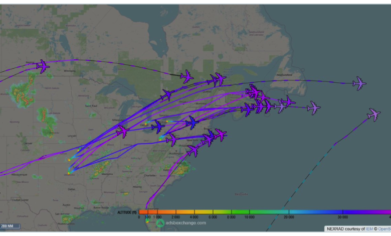 Why Are Large Numbers Of U.S. Tankers Flying East Across The Atlantic? Why Are Large Numbers Of U.S. Tankers Flying East Across The Atlantic?