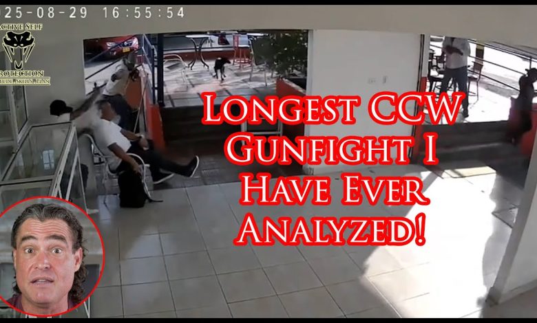 Robbery Starts A Cat-And-Mouse Gunfight At A Car Wash