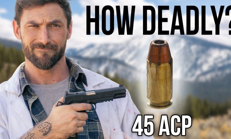 Is The 45 AUTO Really as Deadly As History Says it is?