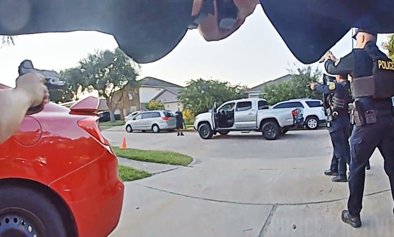 Houston Officers Open Fire On Robbery Suspect Who Pointed Gun