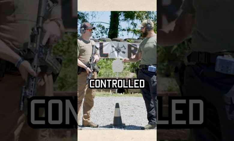Here’s a good rifle drill for you: CONTROLLED PAIRS #shorts #tips