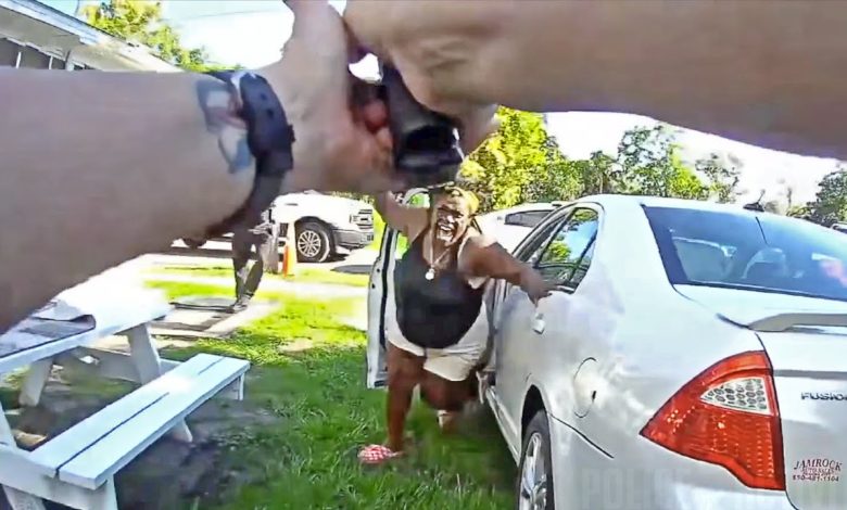 Florida Woman Gets Shot After Charging at Officer With Knife