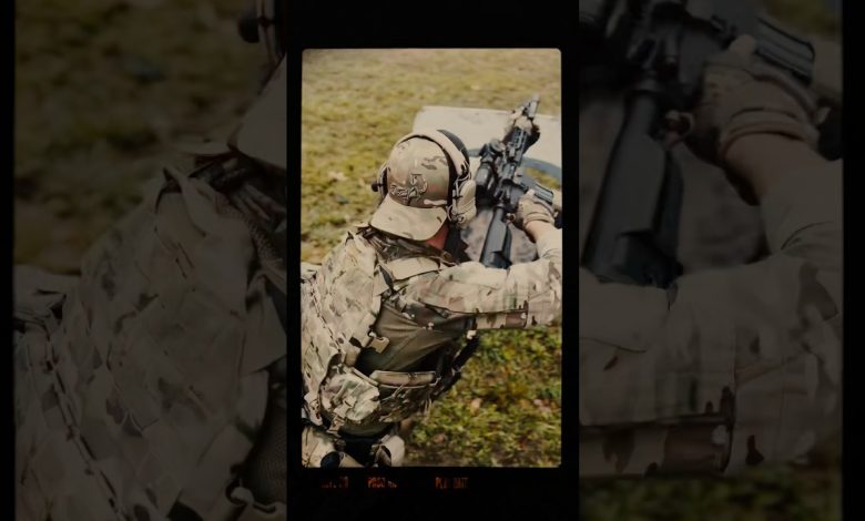 Advanced Combat Pistol Carbine training. #shorts #military #specialforces #training #viral