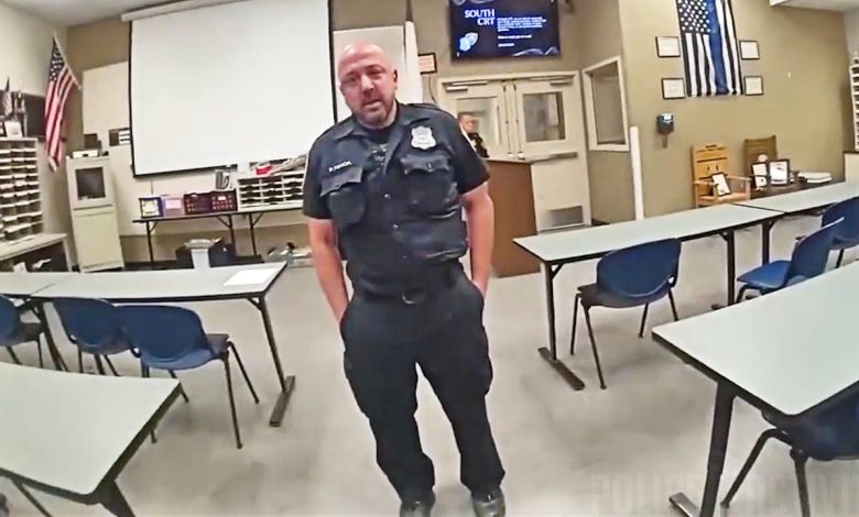 Officer Arrested by Fellow Cops at Police Station after Suspected Intoxication
