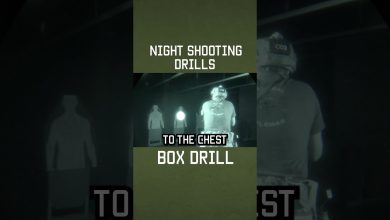 Weapons training in the dark: THE BOX DRILL #shorts #nightvision #military