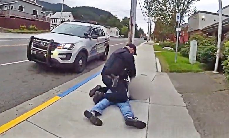 Alaska Officer Slams Man to Ground During Arrest