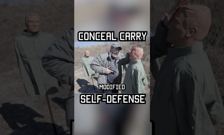 The correct way to conceal carry #shorts #selfdefense