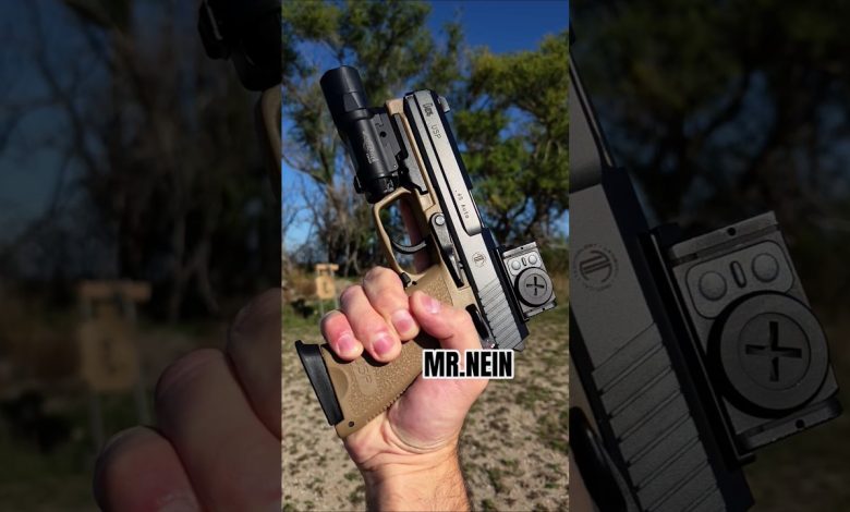New HK USP Game-Changer 💥 MR.NEIN Rail Adapter #shorts #hkusp #usp45 #hecklerandkoch