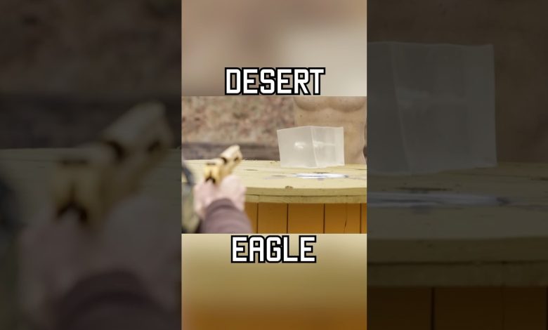 GOLD DESERT EAGLE #fun #military #cod #shorts