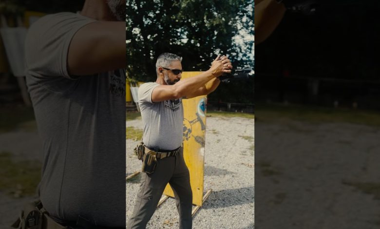 Spinner target drill UPSIDE DOWN, because you can. #shorts #drill