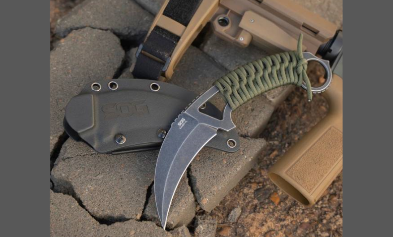 SOG Gambit Karambit Model Gets a Little Bit Taller This Year