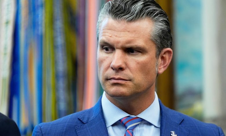 Hegseth fires Navy chief of staff