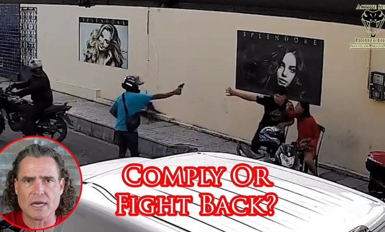 Real Armed Robbery Caught on Camera: What Would YOU Do?