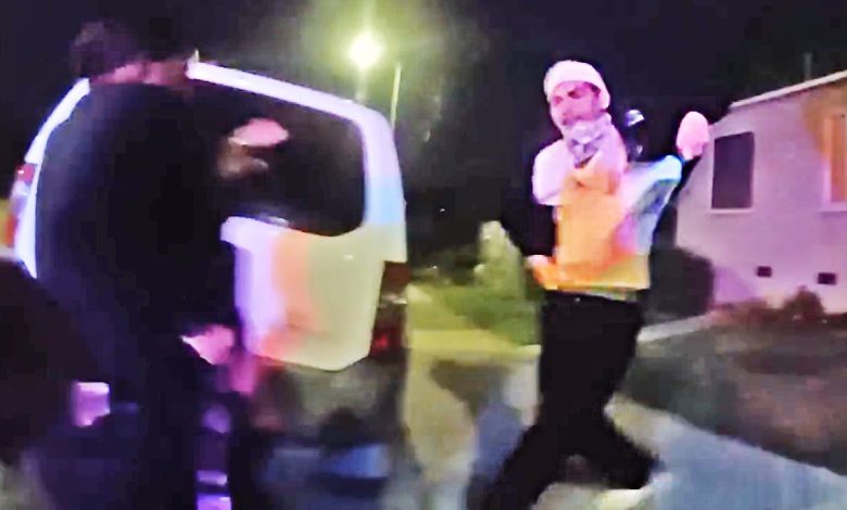 Man Pulls Knife On LAPD Cops And Gets Shot