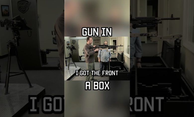 Check out this Special Forces Gun-In-A-Box #shorts #specialforces #military #fun