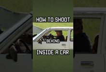 How to safely shoot from inside a car #shorts #car #selfdefense
