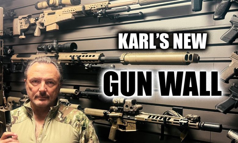 Karl’s New Gun Wall | Holdup Displays | Tactical Rifleman