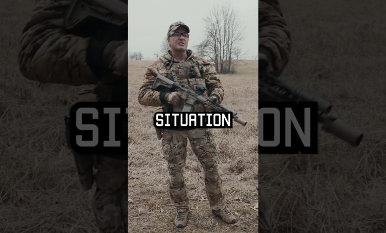 Should you RELOAD, or switch to your SECONDARY? #shorts #military