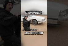 How to survive a CAR GUNFIGHT #car #selfdefense #cars #shorts #fight