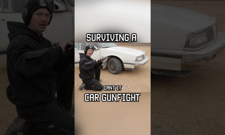 How to survive a CAR GUNFIGHT #car #selfdefense #cars #shorts #fight