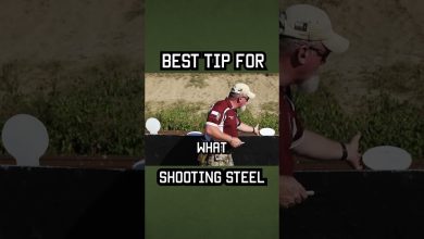 Here’s the BEST TIP for taking down steel targets #shorts #training #shoot