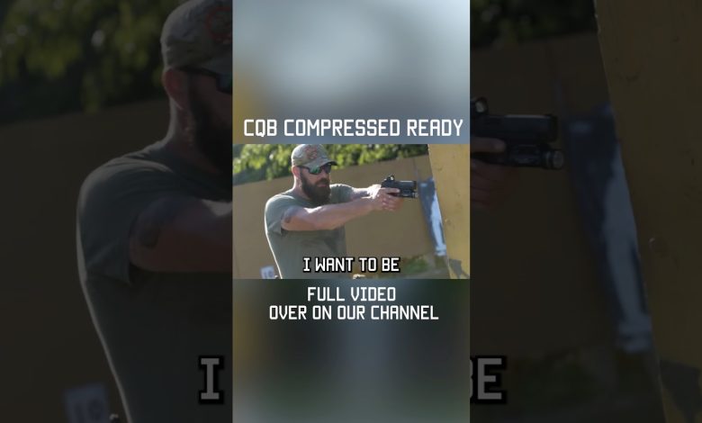 CQB from Compressed Ready #shorts #selfdefense #shoot