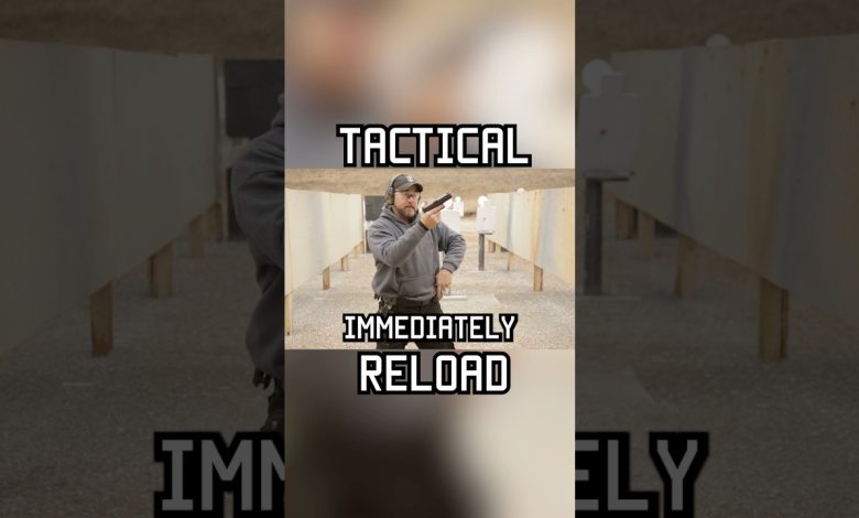 What is a “Tactical Reload”? #shorts #shoot #reload #selfdefense