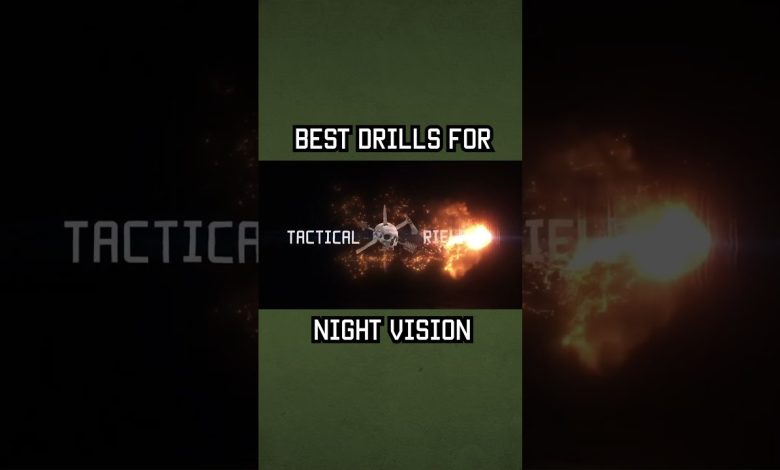 Training with NIGHT VISION #nightvision #shorts #military