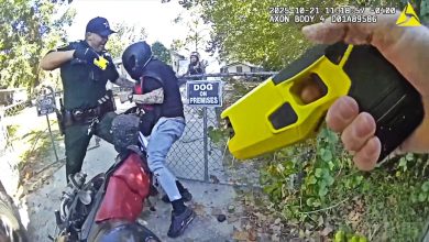 Florida Deputy Tases Suspect Trying to Flee on Stolen Motorcycle