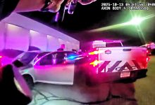 Police Shoot Suspect Who Rammed Patrol Vehicle And Charged With Knife
