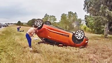 Officers And Good Samaritans Rescue Baby Trapped Beneath Car Officers And Good Samaritans Rescue Baby Trapped Beneath Car