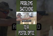 Problems switching to a pistol optic? #shorts #shoot