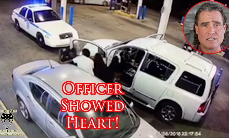 Officer Fights Off Two Armed Attackers