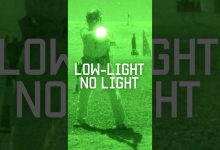 How do you train in the dark? #shorts #combat #military #nightvision