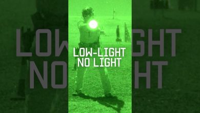 How do you train in the dark? #shorts #combat #military #nightvision