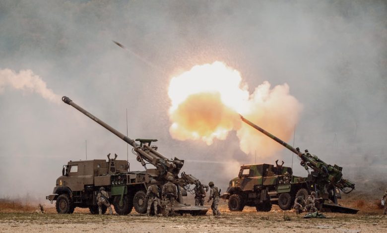 In rain and mud, French artillery unit shows lessons from Ukraine war In rain and mud, French artillery unit shows lessons from Ukraine war