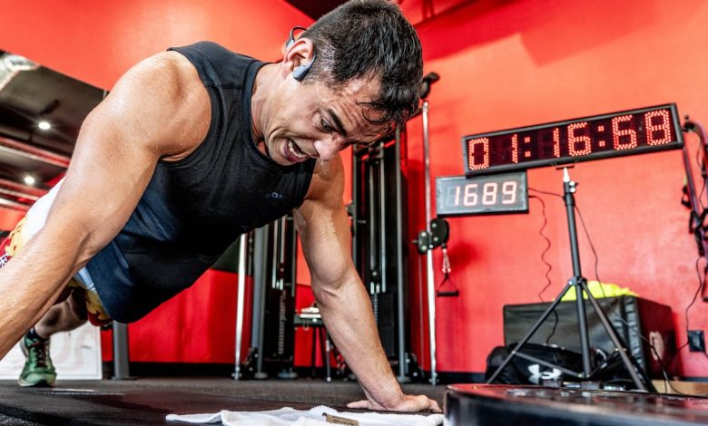 Oregon Army National Guardsman sets push-up world record