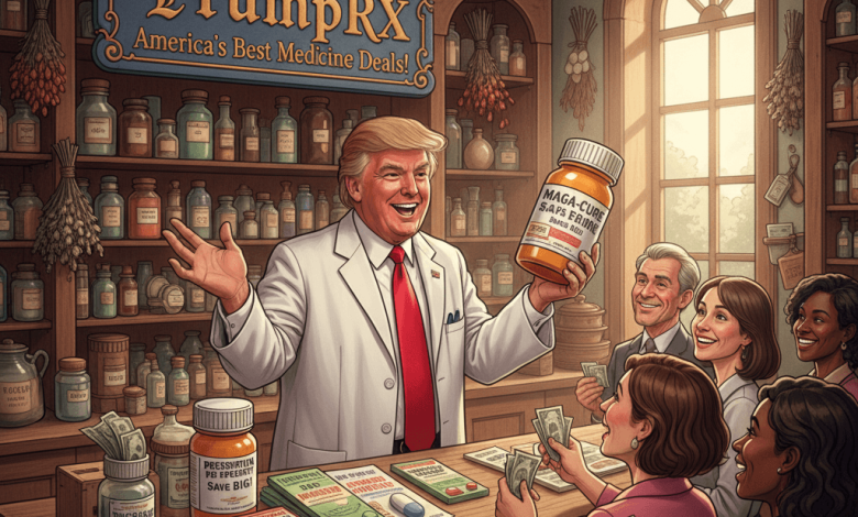 Trump Announces “TrumpRx” Website and Pfizer Deal to Slash Drug Prices, Boost U.S. Manufacturing